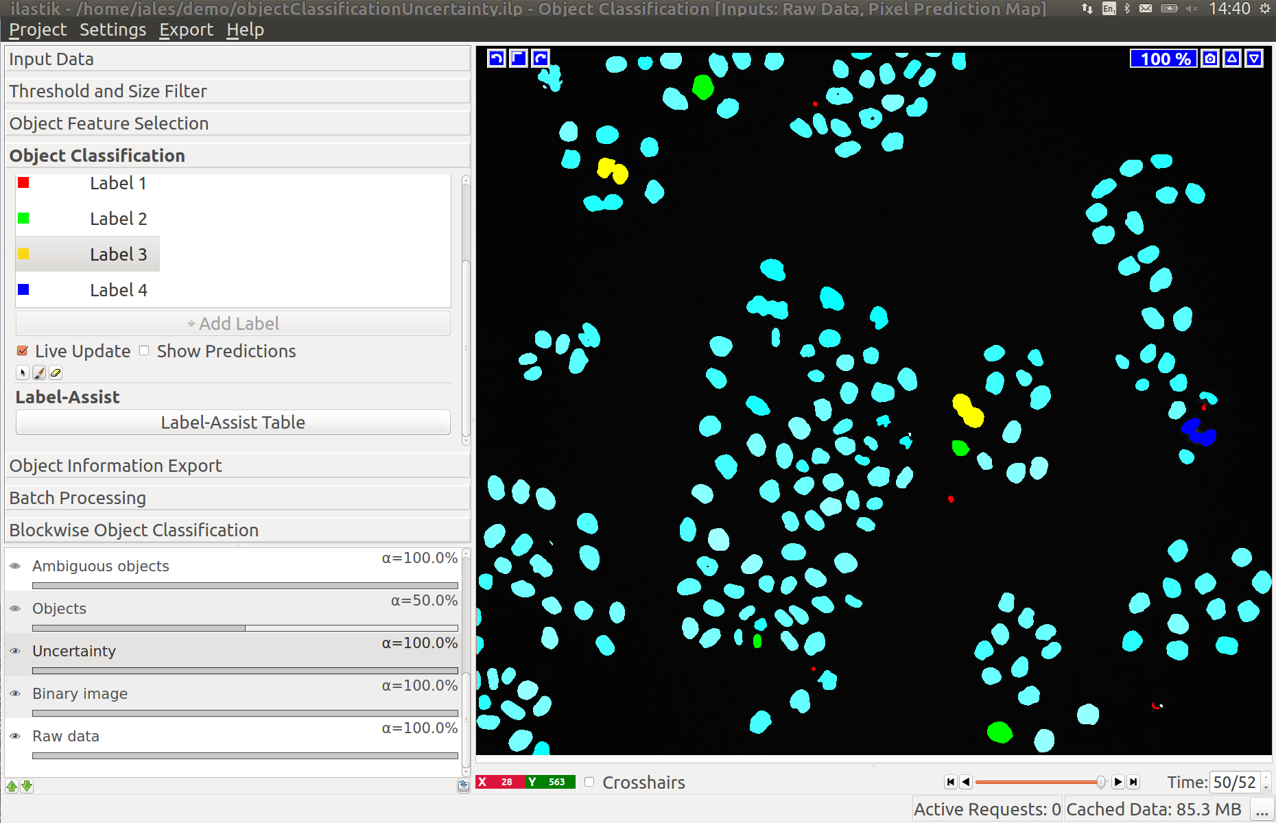 Ilastik Tracking